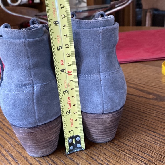 JOIE GREY SUEDE BOOTIES SIZE 11 - Picture 12 of 14